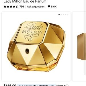 Paco Rabanne Lady Million Eau de Parfum - Gold